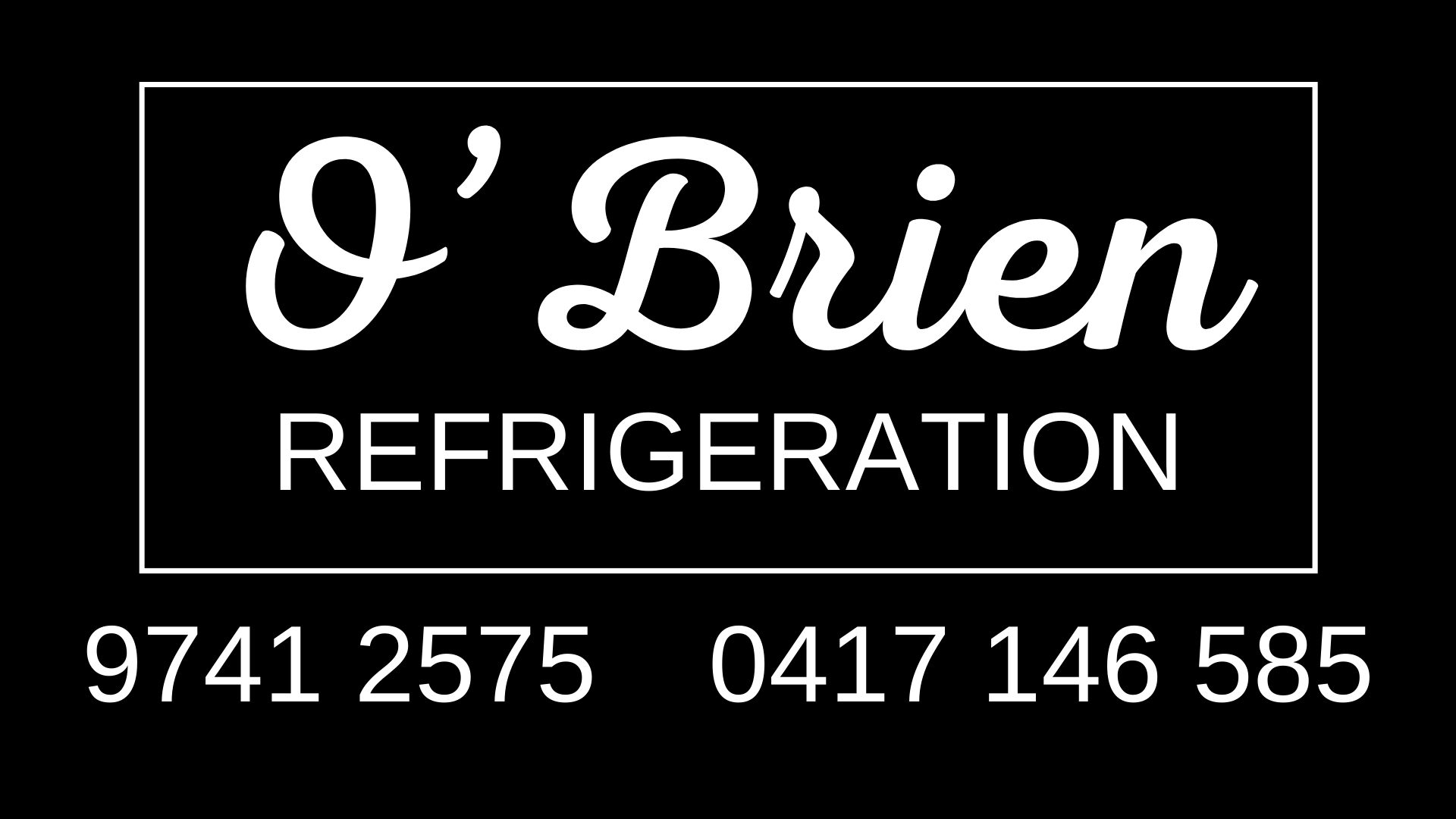 O’Brien-REFRIGERATION