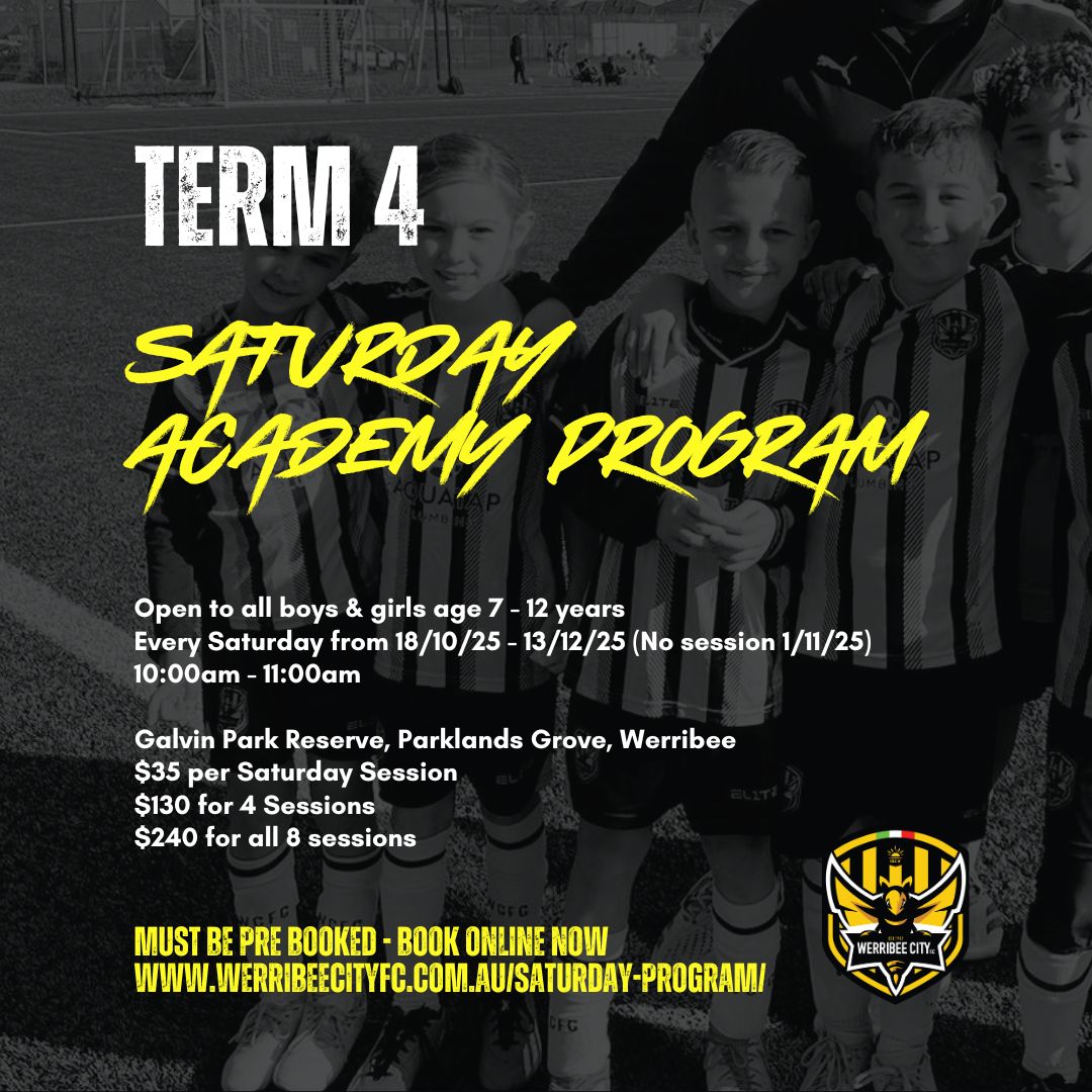 Web Updated Saturday Academy Program - Term 4 2025