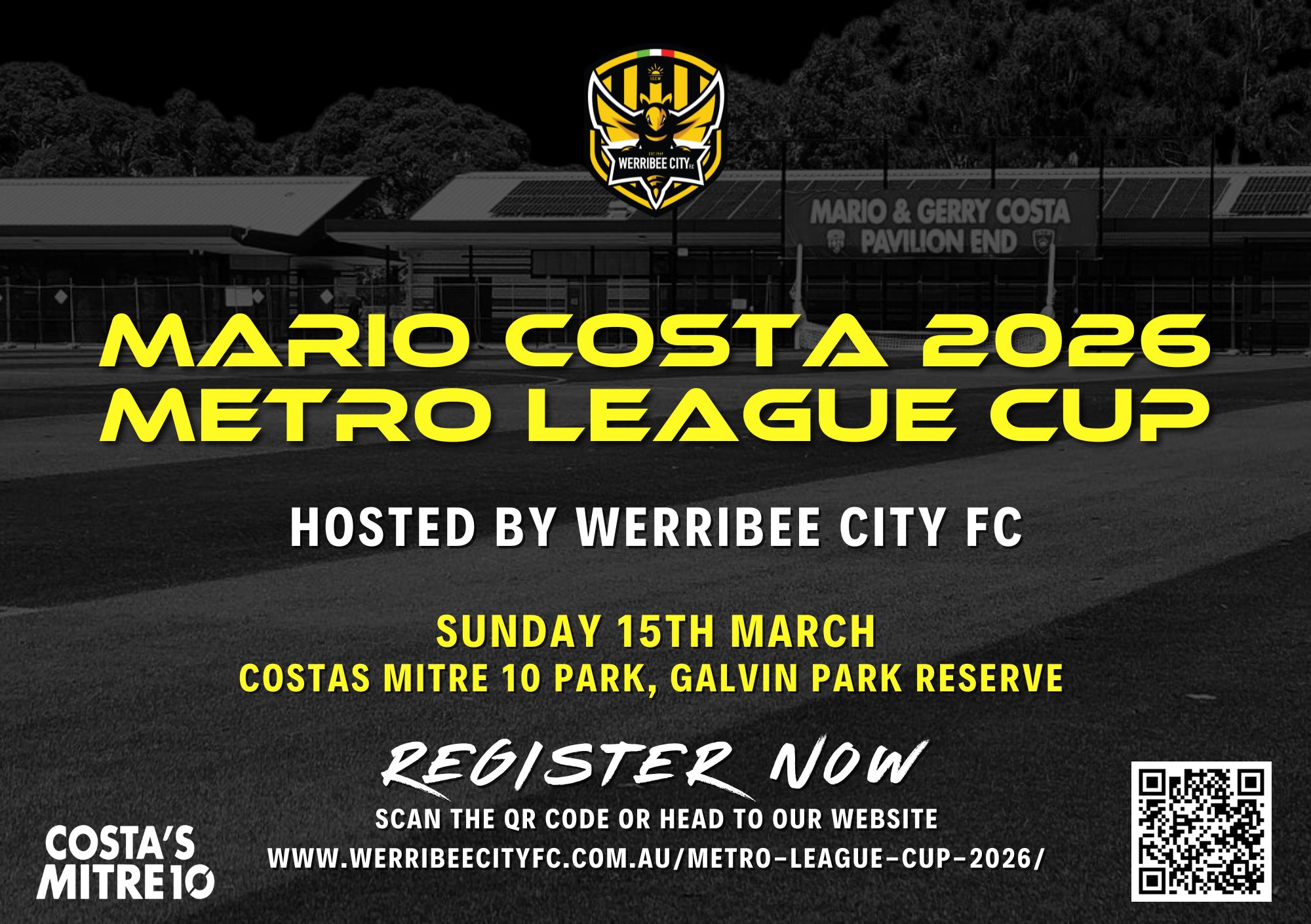 MARIO COSTA METRO LEAGUE CUP 2026